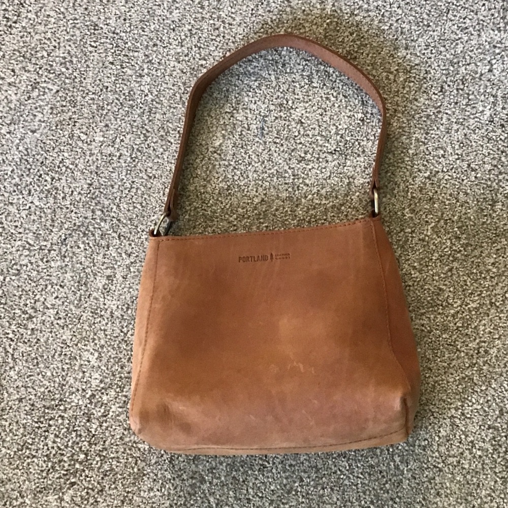 Portland Leather Tan Shoulder Bag